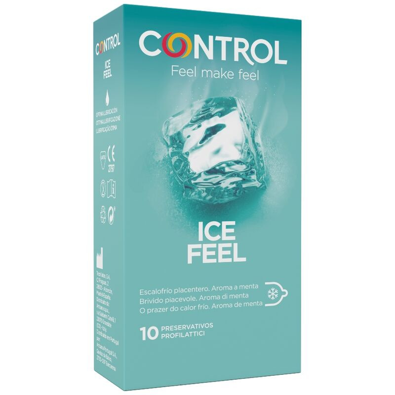 Control - Effet Ice Feel Cool 10 Unités
